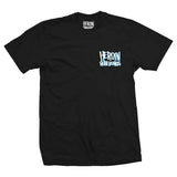 Heroin Skateboards Curb Killer Wide Boy Tee Black
