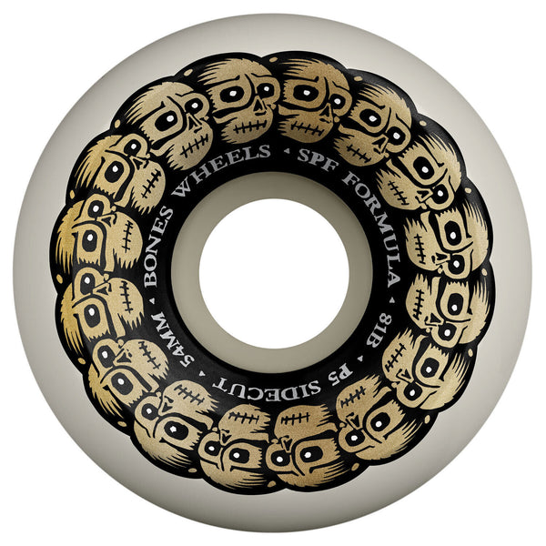 Bones Wheels SPF Circle Skulls 81B P5 54MM white/black