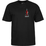 T-Shirts Powell-Peralta Bruce Lee x Skull & Nunchuck Black