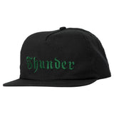 Thunder Snapback Script Black