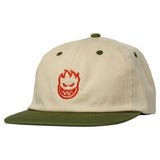 Spitfire Lil Bighead Snapback Natural Olive Red