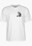 Powell Peralta Steve Caballero Chopper Bike t-shirts white