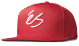 éS Script Snapback Red