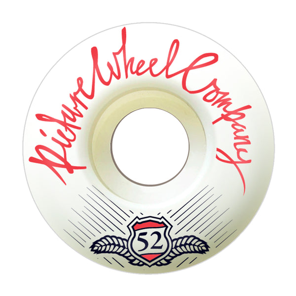 Picture Wheels Shield Series Conical Shape 52mm 83B Red