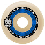 Spitfire Wheels Formula Four Tablet 99a 54MM White