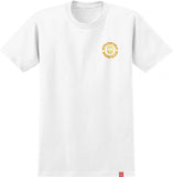 Spitfire T-Shirt Torched Script White/Yellow/Orange